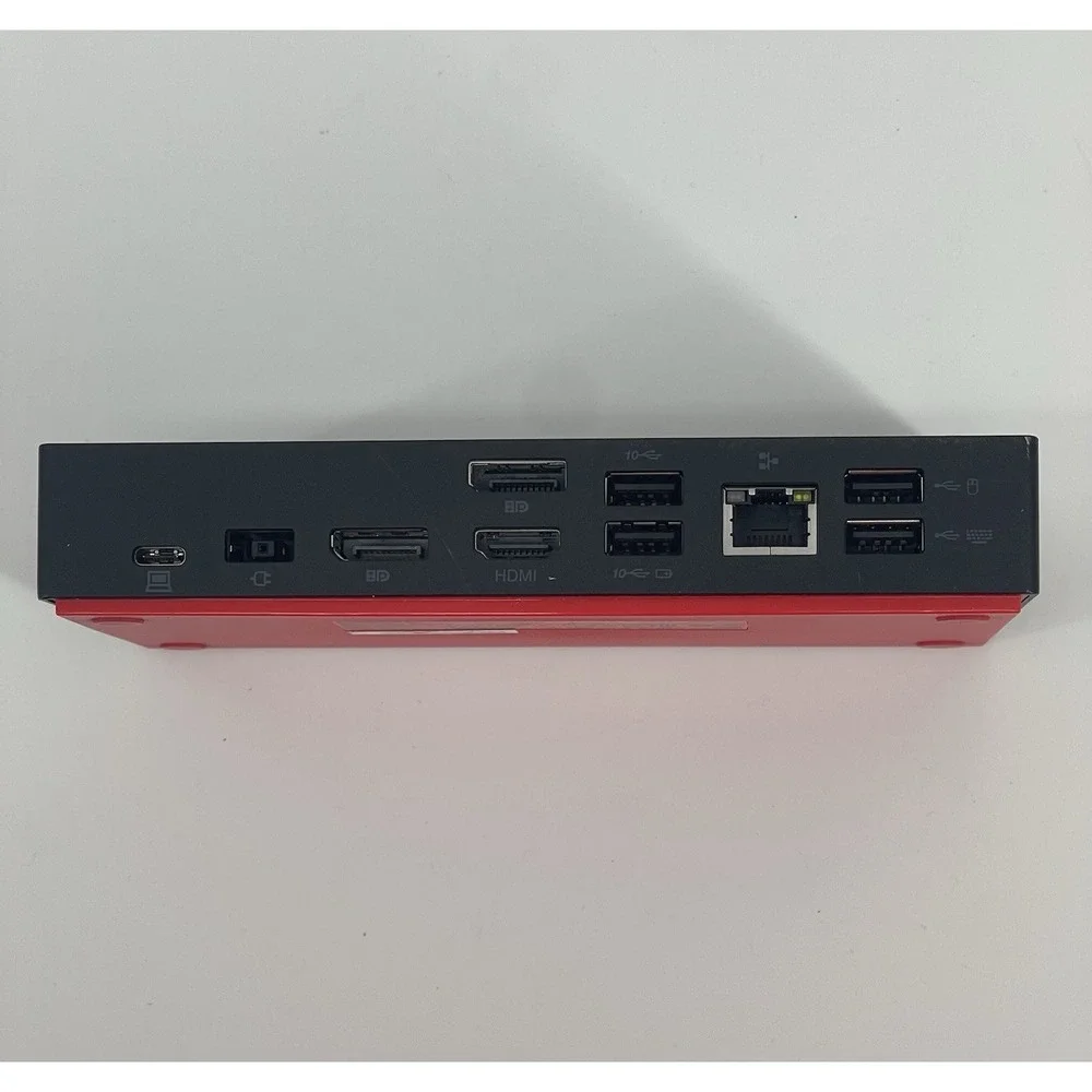 Lenovo ThinkPad USB-C Dock Gen 2 40AS Docking Station HDMI DP USB-C Pro No Cable